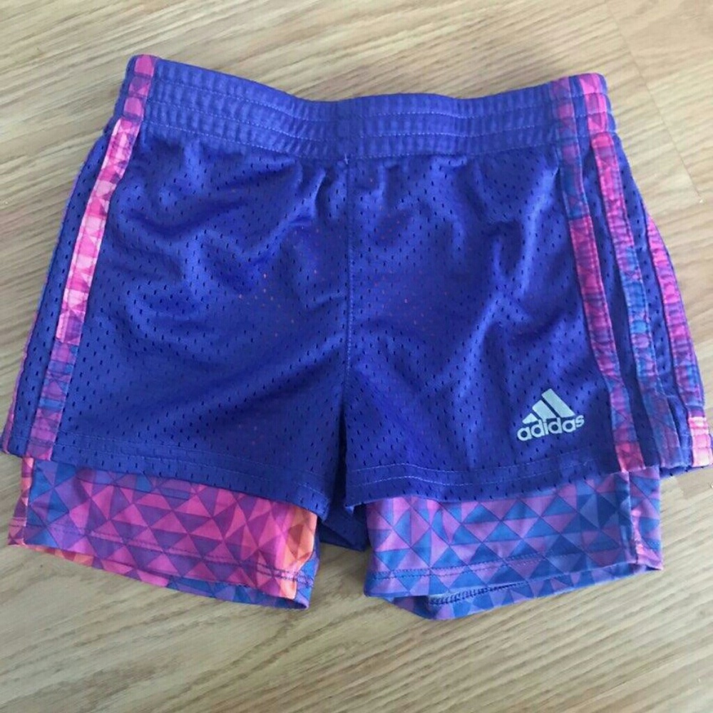 New girls Adidas shorts